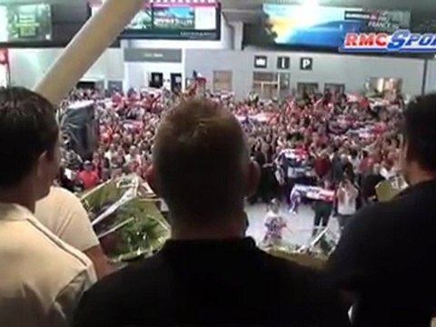 Retour des joueurs de Montpellier et Biarritz