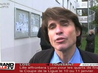 Arno Klarsfeld en visite à Tourcoing