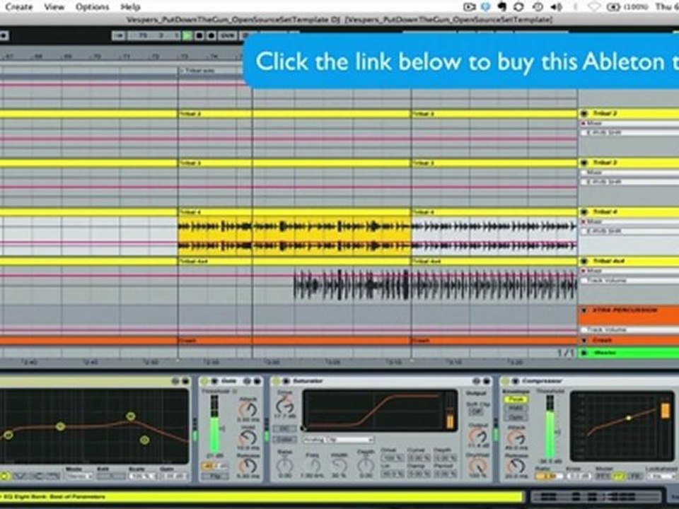 Vespers Put Down the Gun Ableton Production & DJ Template