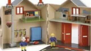 Character Fireman Sam Deluxe Fire Station Playset