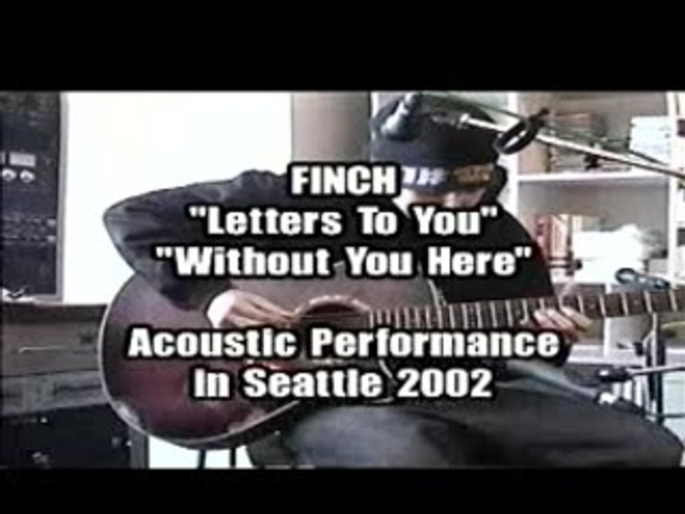 Finch - Letters To You (acoustic)