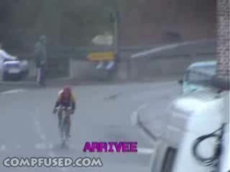 Winning-cyclist