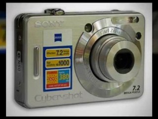 Sony Cybershot DSCW55 7.2MP Digital Camera with 3x ...