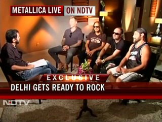 Metallica on what took them so long to hit India