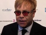 Elton John continues his fight against AIDS