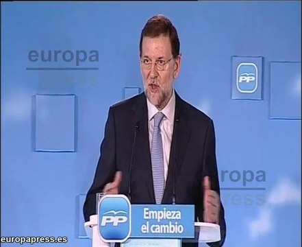 Rajoy: Imposible empeorar la gestión socialista