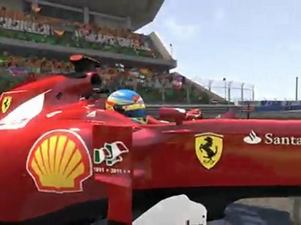 F1 2011 - Delhi Sizzle Trailer ITA - Codemasters