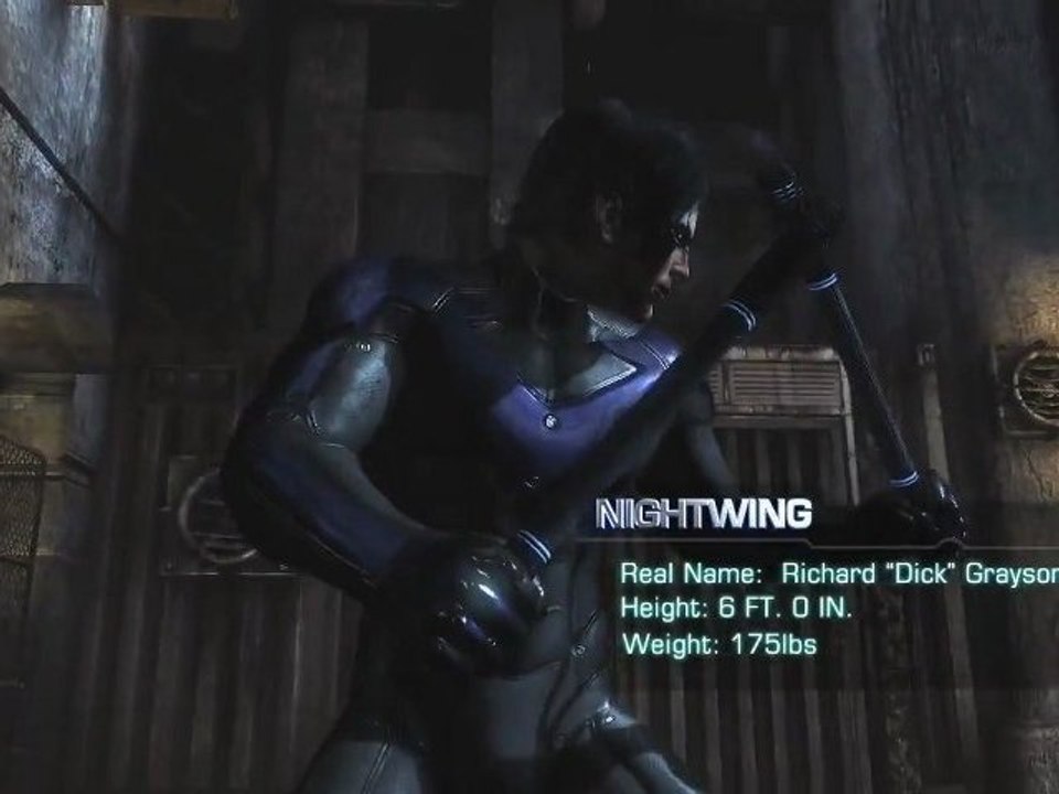 Batman: Arkham City - Nightwing Trailer