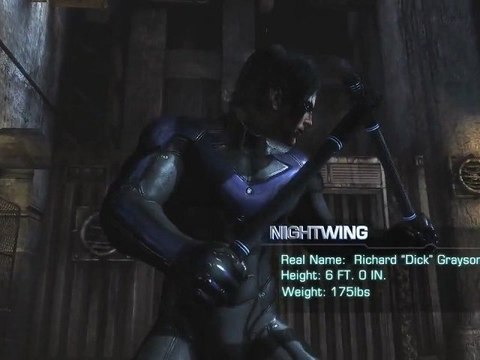 Batman: Arkham City - Nightwing Trailer