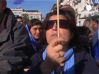 Yunanistan'da Ohi gününe gölge düştü