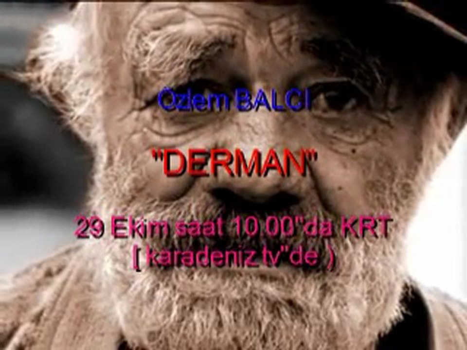 özlem balcı İLE ‎"DERMAN"29 Ekim Cumartesi Saat 10.00 'da KRT (Karadeniz Tv) 'de yayınlanmaya başlayacak