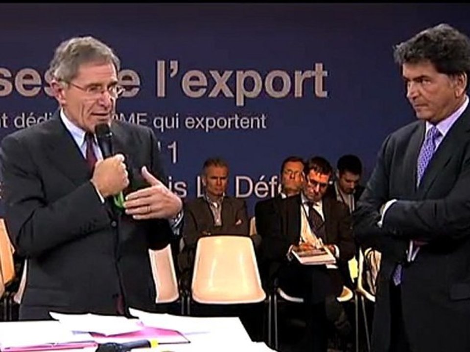 Assises de l'export - Solidarité grands groupes/PME : Signature d'une charte de portage par GDF SUEZ et ARIA TECHNOLOGIE.