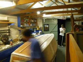 How we're building wooden boat