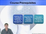 Course Introduction: ITIL® Release, Control and Validation