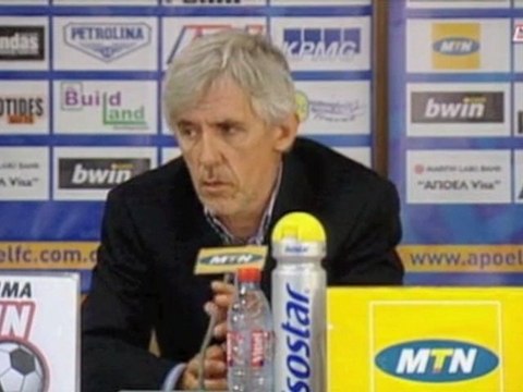 Δηλώσεις Ιβάν Γιοβάνοβιτς μετά το ΑΠΟΕΛ-Ανόρθωση