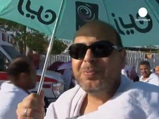 Prières sur le Mont Arafat, moment fort du hajj