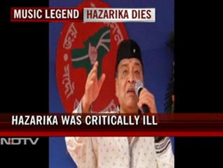Music legend Bhupen Hazarika dies