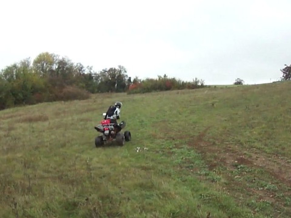Jumps Manu en quad, atv, Fun Quad Aventure 91