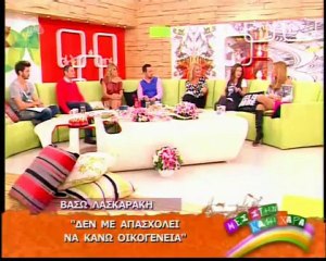 Βάσω Λασκαράκη  «Δεν ζηλεύω τον Τσιμιτσέλη σε ερωτικές σκηνές»