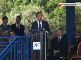 TG 04.11.11 Napolitano al sacrario di Bari, prima tappa della due giorni in Puglia