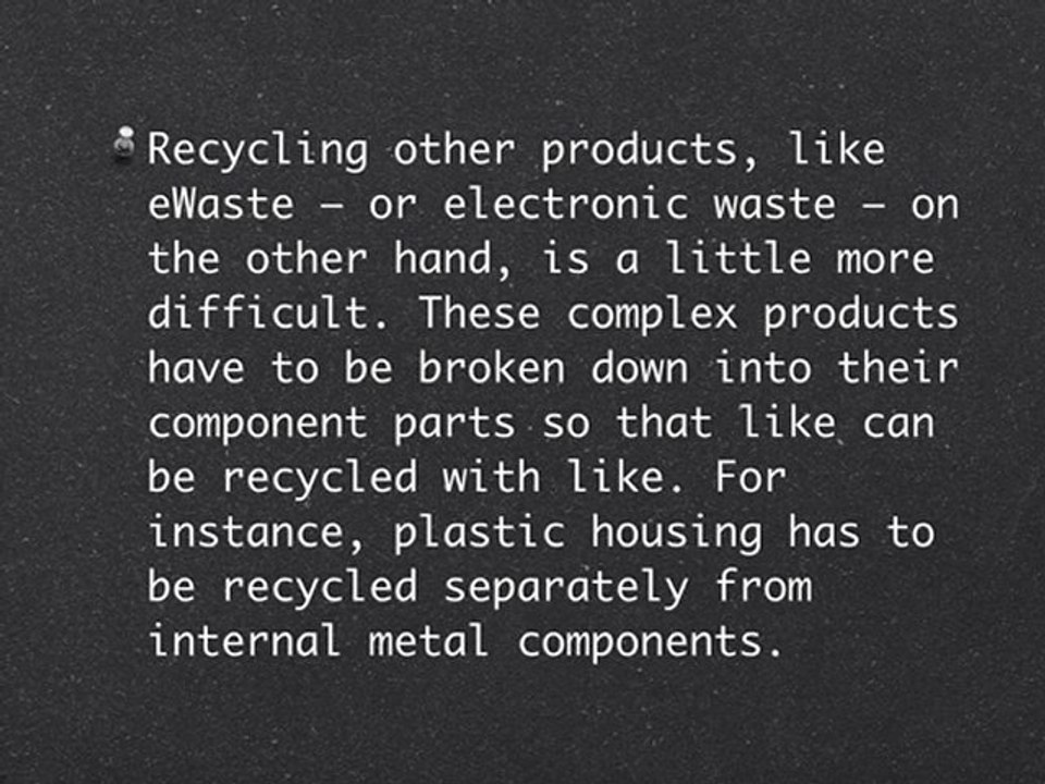 What is Recycling?