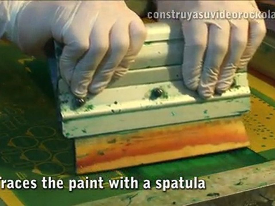 Home made PCB by the method of screen  lithography