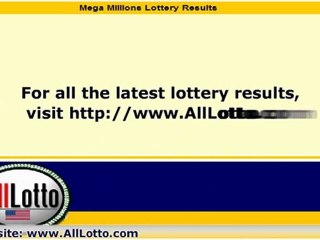 Mega Millions Lottery Drawing Results for October 28, 2011