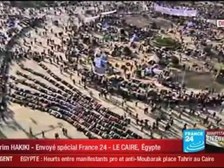 Pro et anti-Moubarak s'affrontent dans les rues du Caire