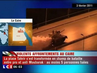 Les manifestants enflamment les rues du Caire