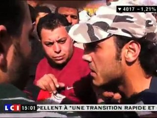 Des manifestants au Caire : "Moubarak doit partir, on est prêt à mourir !"