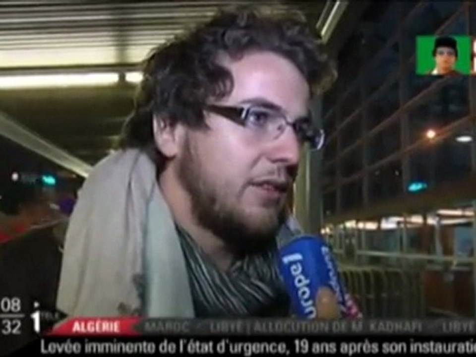 Les rapatriés de Libye à Roissy