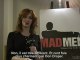 Christina Hendricks : «J'avais peur de mon personnage dans Mad Men»