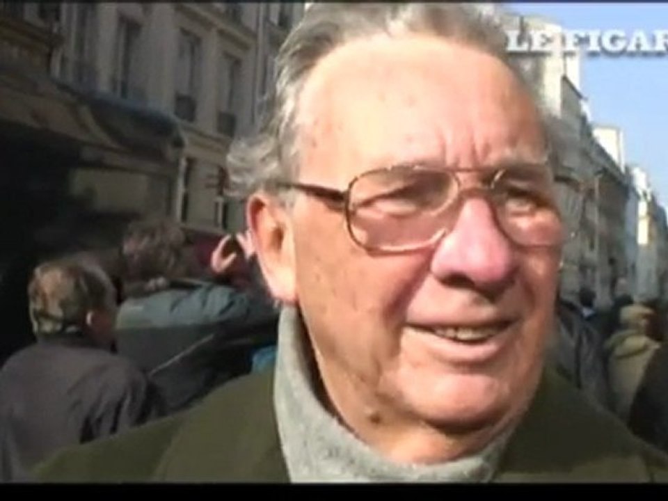 Obsèques d'Annie Girardot à l'eglise St-Roch
