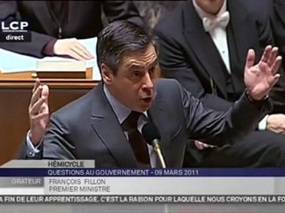 Fillon désapprouve les propos de Chantal Brunel