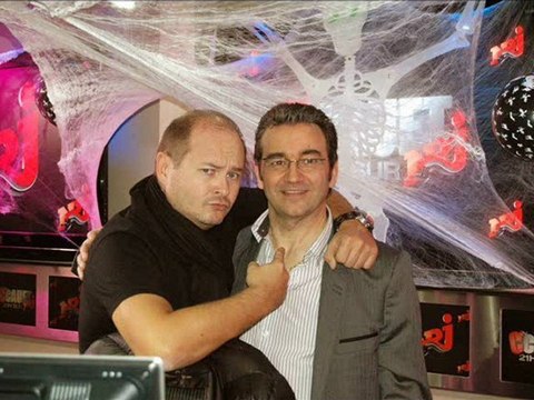 Cauet et Jean-Didier émission spéciale Halloween sur la radio NRJ