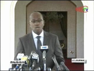 Réunion du conseil des ministres