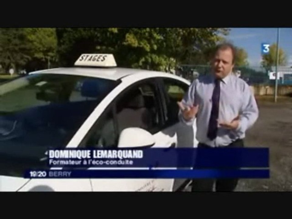 La MPSRA sur France3 Avord en écoconduite
