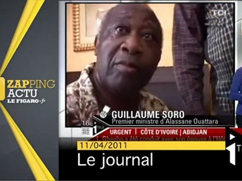 Cote d'Ivoire : Gbagbo arrêté, les premières images