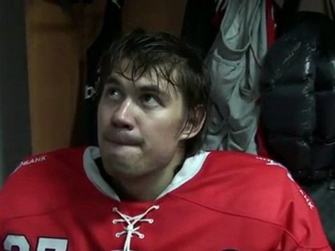 Иван Касутин после игры с к.Салават Юлаев 28.10.11.