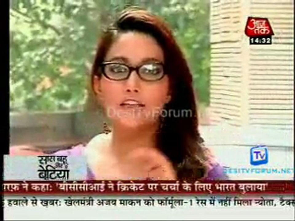 Saas Bahu Aur Betiyan [Aaj Tak] - 29th October 2011 Part1