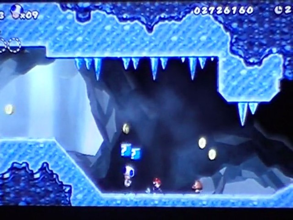 W.T new super mario bros wii part 23:(bonus)les niveaux qu'on a pas fait+les canons(part 2\3)