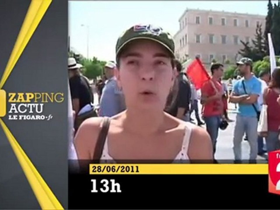 La Grèce paralysée manifeste