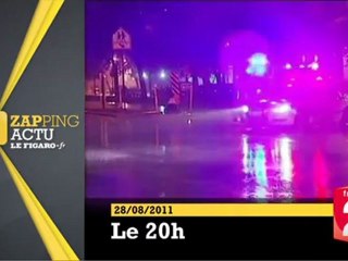 Irene : les dégâts en images