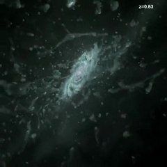 Modélisation de la formation d'une galaxie spirale 2