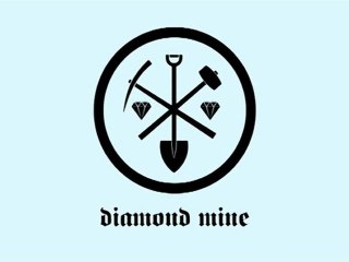 how to design diamond mine logo- design process