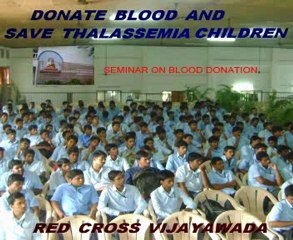 SEMINAR ON BLOOD DONATION AT V.R SIDDARTHA ENGINEERING COLLEGE ON 27-10-11-RED CROSS VIJAYAWADA.wmv