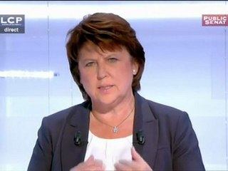 Présentation Martine Aubry