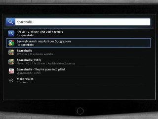 The New Google TV Experience - Search