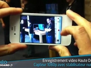 Prise en main de l'iPhone 4S : fonctions photo et vidéo