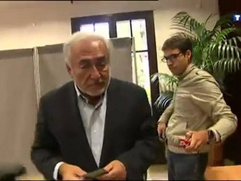 DSK à voté dans son fief de Sarcelles